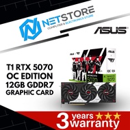 ASUS T1 RTX 5070 OC EDITION 12GB GDDR7 GRAPHIC CARD - 90YV0M1G-M0NA00