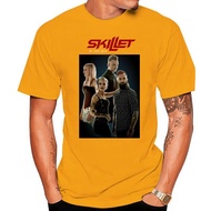 New Skillet On Tour 2024 Black T-Shirt S-5XL Men Woman