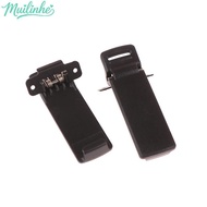 mu 2Pcs Belt Clips Walkie Talkie Spare Part Ba Belt Clip For  2-way Radio UV5R Accessories mu