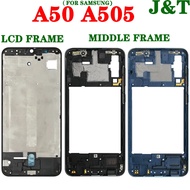 A50 Middle Front Frame Cover For Samsung Galaxy A50 A505 LCD Front Bezel Case Housing Phone Repair Parts