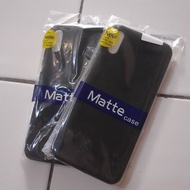Black Matte Xiaomi Redmi 9A HM 9A Softcase Casing Hp Hitam Dove