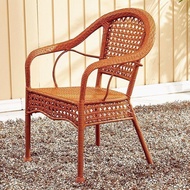 Elderly Rattan Chair Handmade Chair Rattan Chair Handmade Outdoor Imitation Courtyard Flower Rattan 