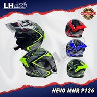 HEVO HELMET OF P126 M 58CM / L 60CM / XL 62CM RED YELLOW BLUE WHITE