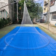 Throw net for shrimp and fish, string material 15 feet 4 meters