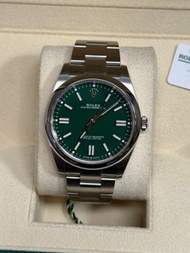 ✅OP綠色🟩抵玩🤩⭕️ full set 🗓️2024年⭕️✅勞力士蠔式 Rolex Oyster Perpetua 41✅M124300-0005✅124300  ✅綠面✅實體交收🏠保證原裝正貨✅