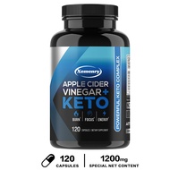 Xemenry Apple Cider Vinegar Capsules Extra Strength Quick Release Detox Keto BHB for Women & Men - E