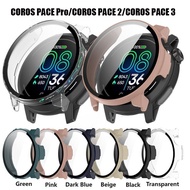 Tempered Glass Case for Coros Pace Pro 3 2 SmartWatch Protective Cover Bumper COROS PACE Pro Screen 