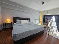 Pangsapuri studio 30 m² dengan 0 bilik mandi peribadi di Bayan Lepas (Duplex*Airport 6.5km*Setia Spi