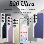 NEW 4G/5G AS5-S26 Ultra SmartPhone 6.7-inch Screen Large Memory 8GB RAM+256GB ROM 8000mAh