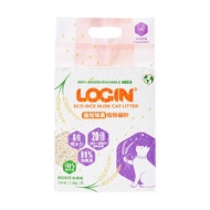 LOGIN 洛格 強效除臭稻殼貓砂 1.5mm  2.5kg  1包