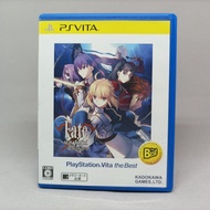 Fate/Stay Night PS Vita the Best | Genuine Game Disc Zone 2 Japan Normal Use