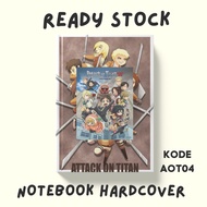 Attack ON TITAN NOTEBOOK/ATTACK ON TITAN NOTEBOOK Code AOT04