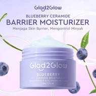 Glad2Glow Moisturizer Blueberry 5% Ceramide Barrier Repair Moisturizer 30g / Facial Moisturizer