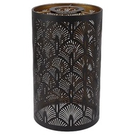 [themremain]-E27 E26 Lampshade Cylinder Lamp Shade in Metal Modern Hollow Out Design for Bedroom for