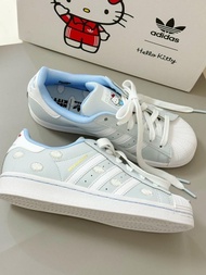 Adidas originals SUPERSTAR Hello Kitty/凱蒂貓 藍色 女款 四季可穿