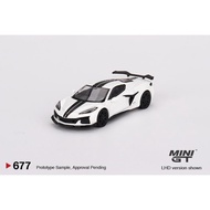 [READY-STOCKS] Mini GT Chevrolet Corvette Z06 2023 Arctic White