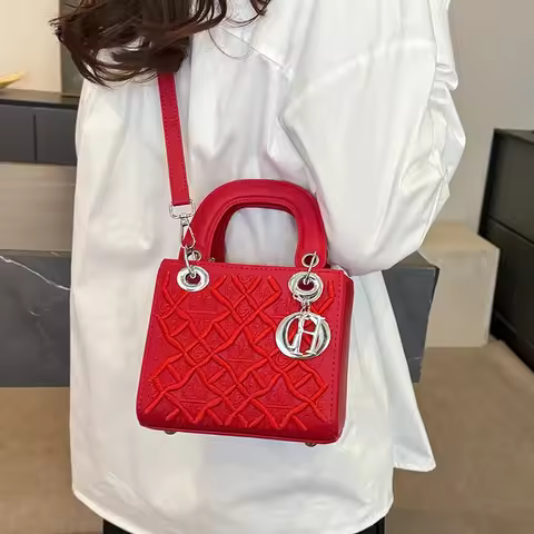 Diaper Bag Stylish Vintage Leather Tote Elegant Designer Crossbody Bag For Women Stylish Minimalist 