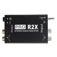 3.5MM+ Audio Isolator Audio Current Acoustic Isolator Audio Noise Eliminator Common Ground Isolator