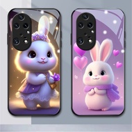 cute Huawei P Series glass phone case P50pro P20 P20pro P30 P30lite P40 P40pro P30pro P8 P20lite Hon