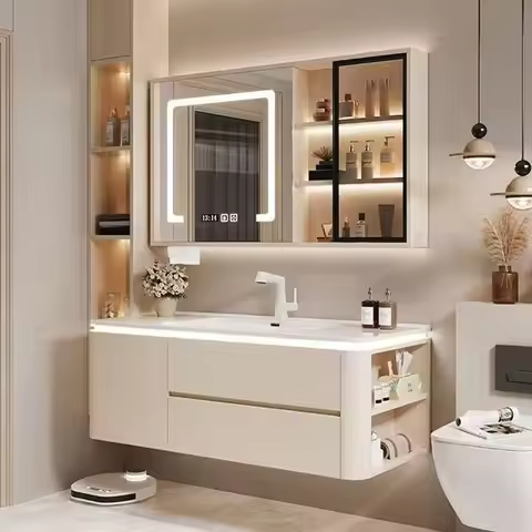 Modern Magazine Bathroom Cabinet Organizer Storage Toilet Bathroom Cabinet Bedroom Show Sink Replica