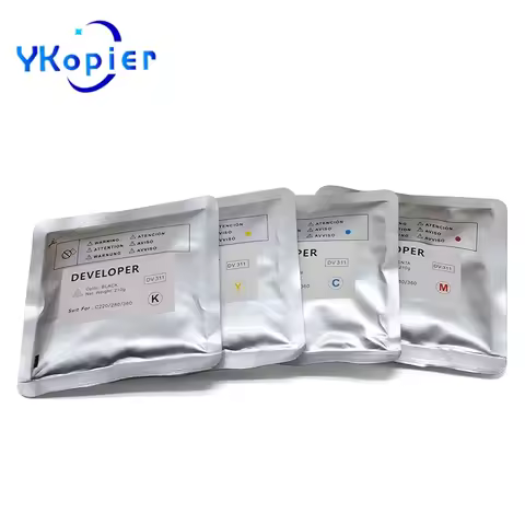 DV311 Black 210G Developer Powder For Konica Minolta Bizhub BHC220 BHC280 BHC360 BH C220 C280 C360 D