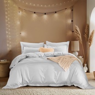 HOOGA Ralphson Gaiux 1200TC Cotton Sateen Bedsheet | Quilt Cover Set