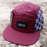 MERAH RSCH red 5-panel hat