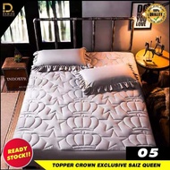 [ READY STOCK ] CADAR PREMIUM FITTED 3 IN1  ANTI KEDUT HILTON Cadar Topper Hilton Queen Bedsheet Hil