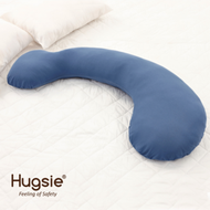 Hugsie - 美國棉純棉孕婦枕-防蟎款(深藍)