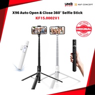 K&F Concept X96 Selfie Stick Tripod Tongsis Auto Open & Close 360 Rotatable with Bluetooth Remote