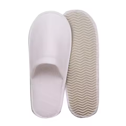 Wholesale Four Seasons Hotel Disposable Slippers Women Men Soild Color Slippers SPA Hotel Guest Slip
