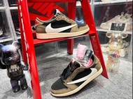 ✘ 現貨出清✘ Travis Scott x Air Jordan 1 Low OG TS SP 聯名款 倒勾1.0初代 深棕