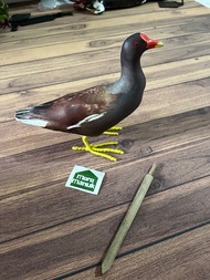 Patung Jontrot Burung Mandar Batu - Decoy Burung Mandar - Manekin burung Mandar besar