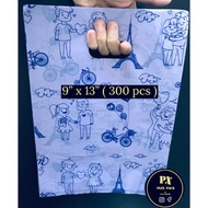Plastic bag 9" X 13 " 300pcs ( Thank You Bag , Goodies bag  )