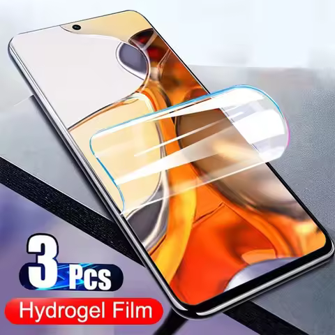3Pcs Hydrogel Film For Realme 7 8 9 Pro Plus 8i Screen Protector Film For Realme C11 X2 GT 2 Pro Neo