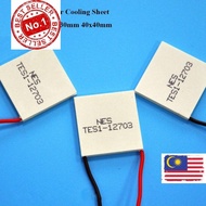 MC# Semiconductor Cooling Sheet, 30x30mm 40x40mm Refrigeration Plate,  15x30mm TES1-07102 TEC1-06303