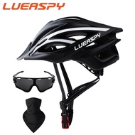 Lueaspy Lightweight MTB Helmet Cycling sun visor Sports Helmet Men Women's Riding Road Mountain Bike Bicycle Helmets