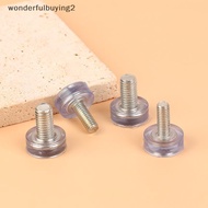 wonderfulbuying2 10Pcs Adjustable M6 M8 Furniture Leg Leveler Glide Pads Anti-slip Screw-in Feet won