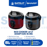SHARP KSN-18-MG 1.8 LT RICE COOKER – Soft, Energy-Saving & Durable RICE