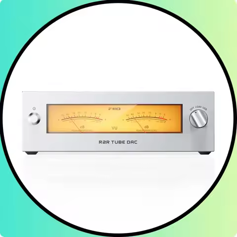 FiiO WARMER R2R Tube DAC/Amp R2R Architecture Decoder Tube Amplification Decoder USB/Optical/Coaxial