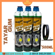 【PR MOTOR】GAM TAYAR GUM TYRE MOTORCYCLE TUBELESS GAM TYRE 500ML LEAKPROOF SEALANT UNIVERSAL