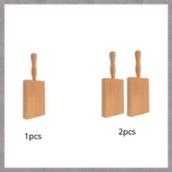 [U L Z R] Pasta Making Board, Gnocchi Board, Beech Wood Gnocchi Board Butter Board Dough Scraper for