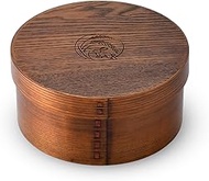 J-kitchens Tsuki Rabbit Box (Wooden Hitsu) Approx. 2 to 3 inches (18 cm) x 3.3 inches (18 cm) x 3.3