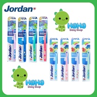 Jordan Kids Buddy 1-4 / 5-10 Years Supersoft Super Soft Kids Toothbrush Jordan