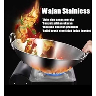 Stainless steel frying pan/thick frying pan for all stainless steel/original 304 stainless steel non