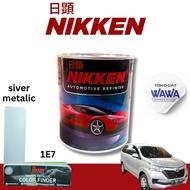 NIKKEN Silver 1E7 silver duco paint for toyota avanza-xenia 1kg/ retail