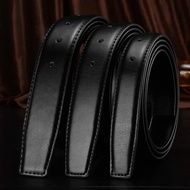 2.4cm 2.8cm 3.0cm 3.2cm 3.5cm 3.8cm Width Belt Body Strap With Holes Businese Genuine Leather Belt F