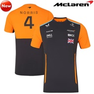 2025 Latest F1 Racing Suit+McKay Wheel Fleet F1 Racing Suit+Summer Men Women Short-Sleeved T-Shirt
