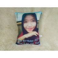 Happy Birthday Gift Photo Pillow 22th II Birthday Gift