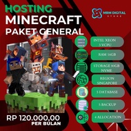 Hosting Server minecraft Ram 16Gb Storage 80Gb 6Vcpu